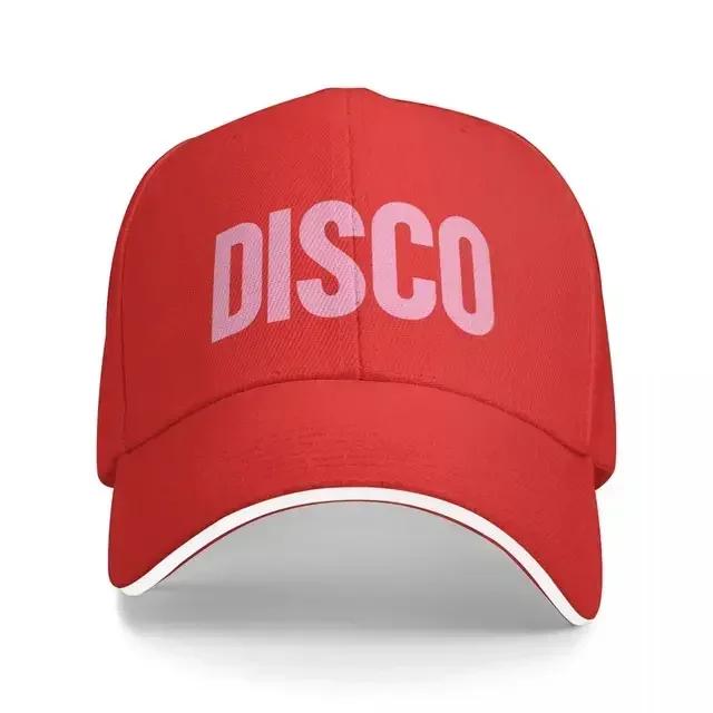Disco Pink Baseball Cap cute sun hat Hats For WoUnisex Unisexs