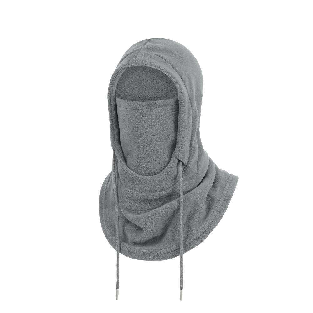 Warm Cycling and Skiing Headgear: Cold-Proof Snood with Neck and Face Protection