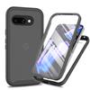 For Pixel 10A Shockproof Clear Phone Case, Built In Screen Protector Full Body Protection Rugged Cover for Google Pixel 10A