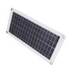 Solar Panel Fan Kit with 30A Controller Polysilicon 10W 18V Portable Solar Panel Powered Fan