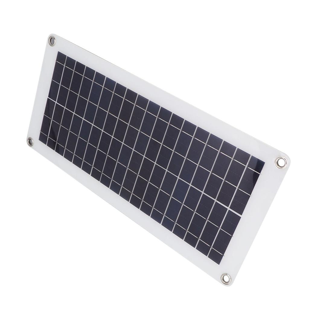 Solar Panel Fan Kit with 30A Controller Polysilicon 10W 18V Portable Solar Panel Powered Fan