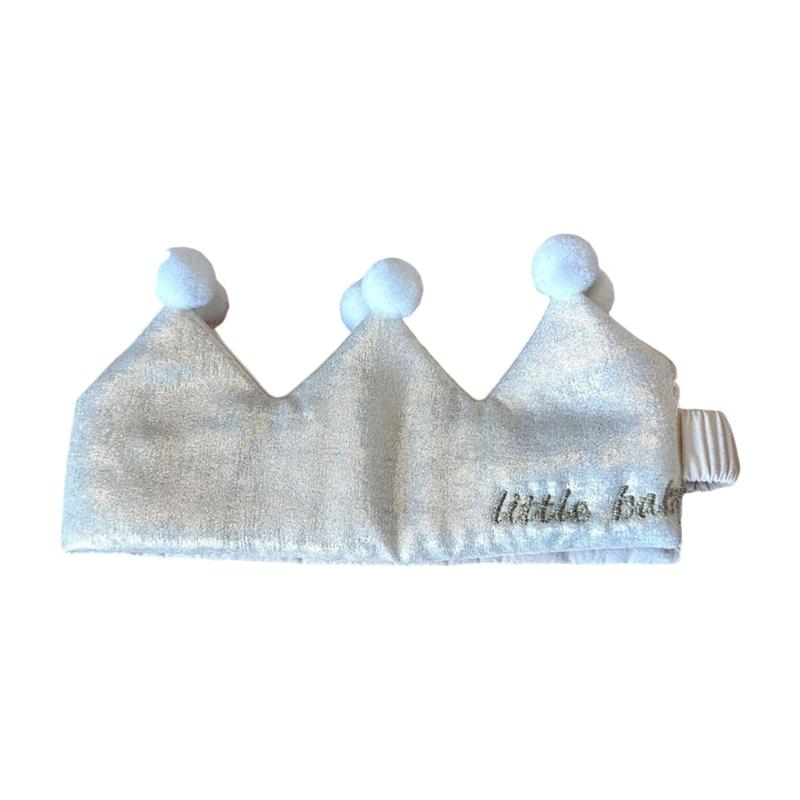 

Royal Baby Boy Headwear Photo Shoot Accessories For Birthdays Celebration Party Accessories золотистый/белый