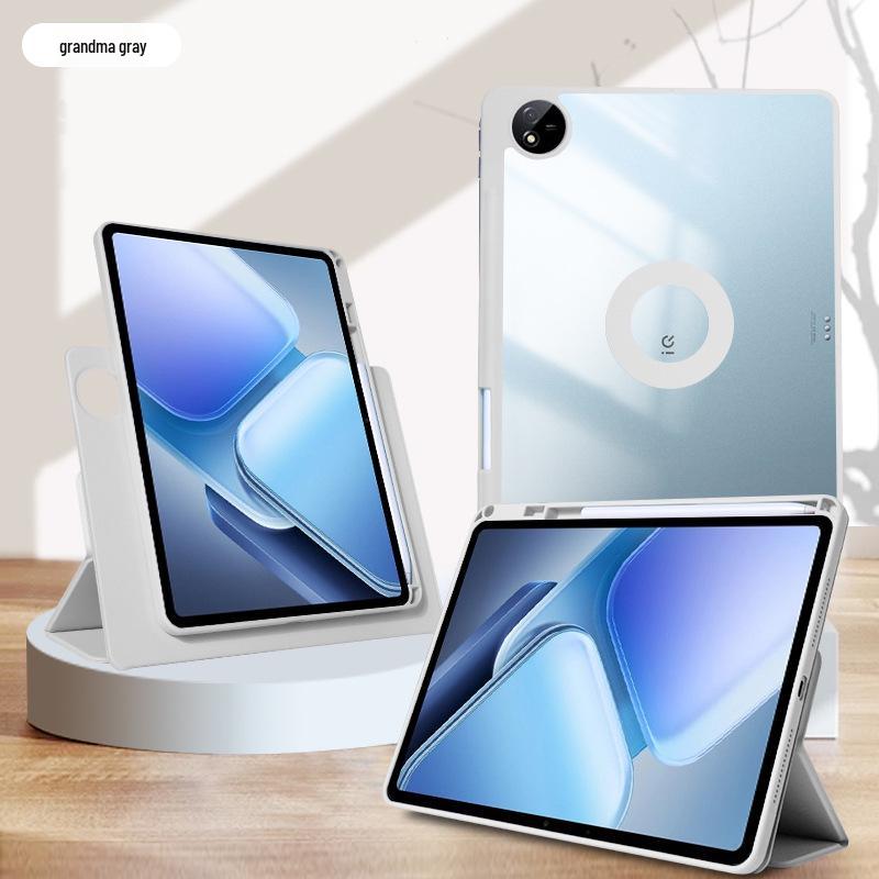 ViVoPad5Pro SE Magnetic Tablet Case: Acrylic & Leather, Compatible with IQOO5 1213