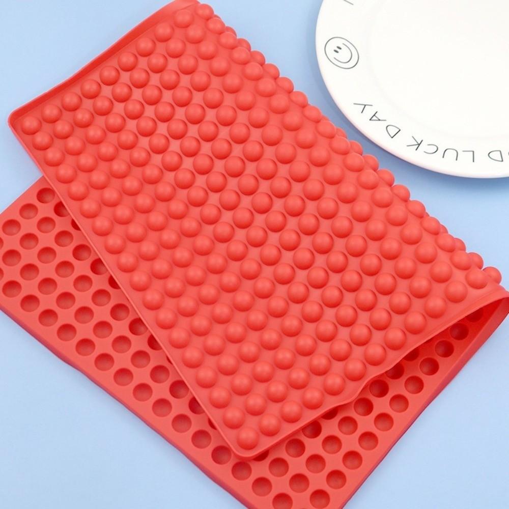 468-fach Backmatte Mini-Halbkugel Hundeleckerli-Form Hochwertige Schokoladentropfenform Kochen