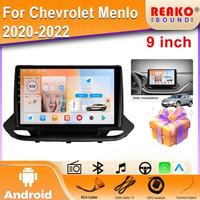 Android 13 For Chevrolet Menlo 2020-2022 Car Radio 4G GPS BT Carplay Multimedia System Navigation Stereo Universal Touch Screen