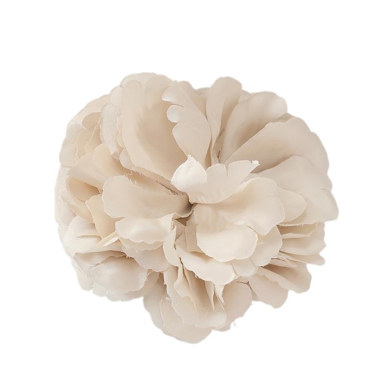 

Stylish Fabric Flower Brooch Accessory Graceful Fabric Flower Lapel Decoration Dainty Brooch Pin for Anniversary Gifts абрикосовий