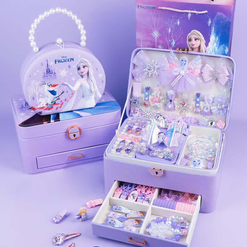 Disney Elsa Prinzessin Kinder Schmuckschatulle & Haaraccessoires Set