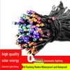 Outdoor Waterproof LED Solar String Lights with 8 Modes for Christmas and Garden Decor