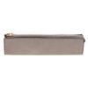 Lettera Standard Zipper Pen Case In Tempesti Sibylla Leather (Cenere (Gray))