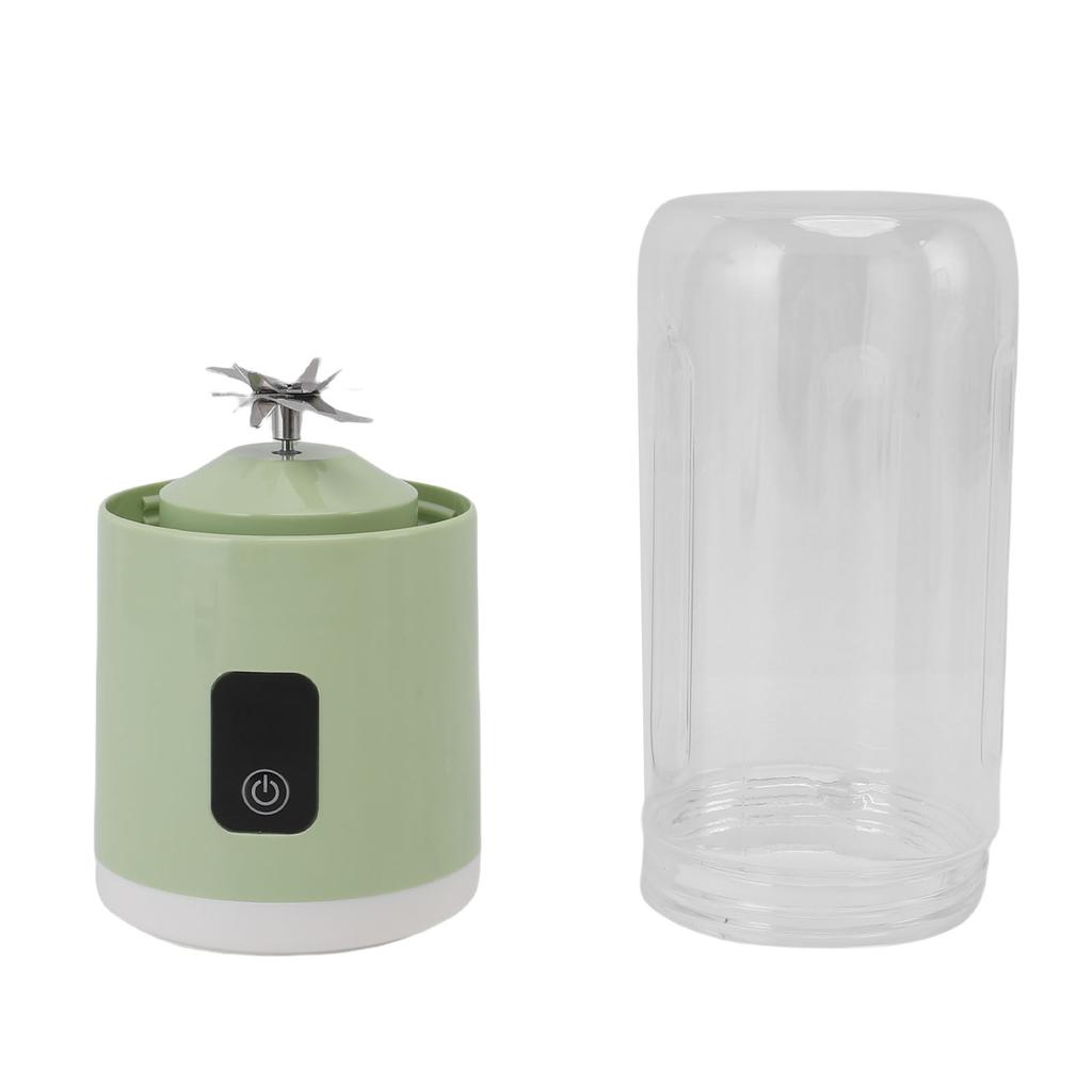 Portable Blender Cup Re Able Electric USB R Blender 500ml Large Capacity with 1500mAh Battery for Fruit