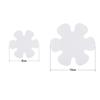 61220Pcs Anti Slip Bathtub Stickers Waterproof Flower Shaped Self-Adhesive Safety Shower Anti-Slip Appliques For Home Bathroom