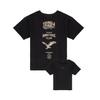 T-shirt da Uomo a Maniche Corte in Cotone Fitness Uomo Stampa Grafica Girocollo T-shirt Oversize