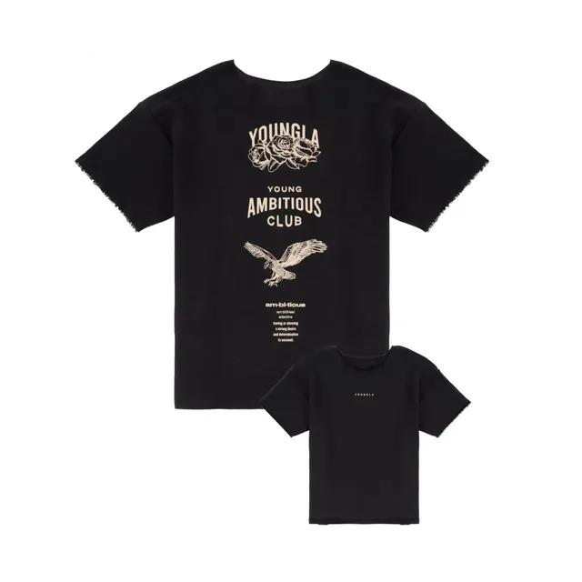 T-shirt da Uomo a Maniche Corte in Cotone Fitness Uomo Stampa Grafica Girocollo T-shirt Oversize