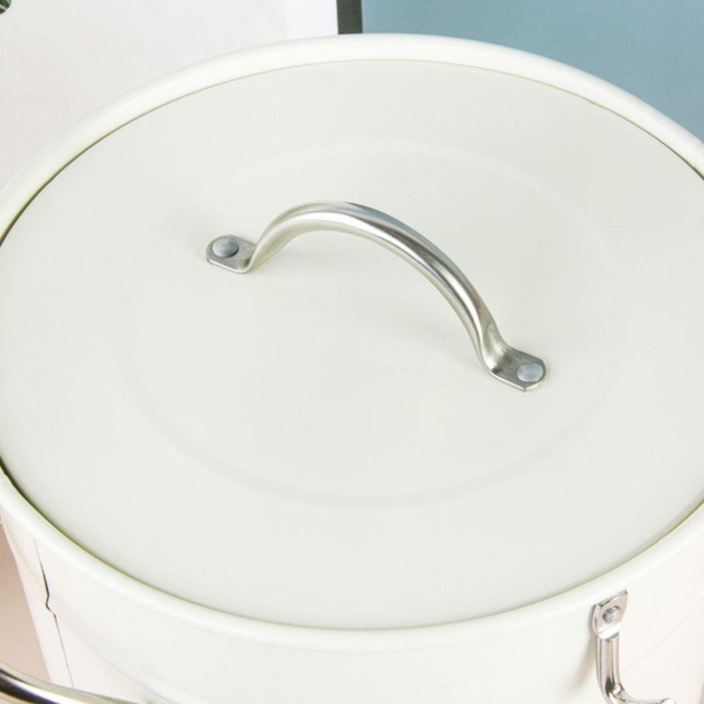 3500ml Beer Chiller Bin Galvanized Iron Beer Cooler Bucket Retro Ice Bucket Champagne