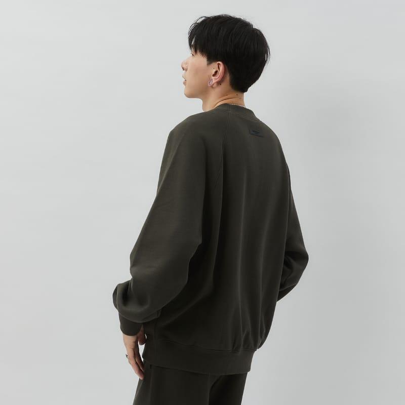Fear of God Essentials Crewneck Sweatshirt Off Black Men Tops 192BT222040F
