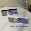 12/24H Format Digital Alarm Clock 2 Levels Brightness LED Digital Clock Sleep Timer  Home Decor