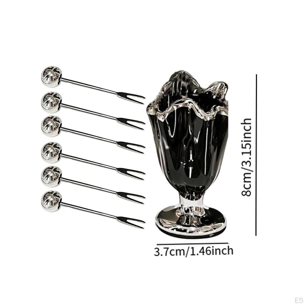 Fruit Forks for Dessert Salad Cute Snack Bifurcantes