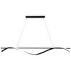 Nordic Modern LED Chandelier: Irregular Creative Lighting for Dining, Living Room, or Bar.