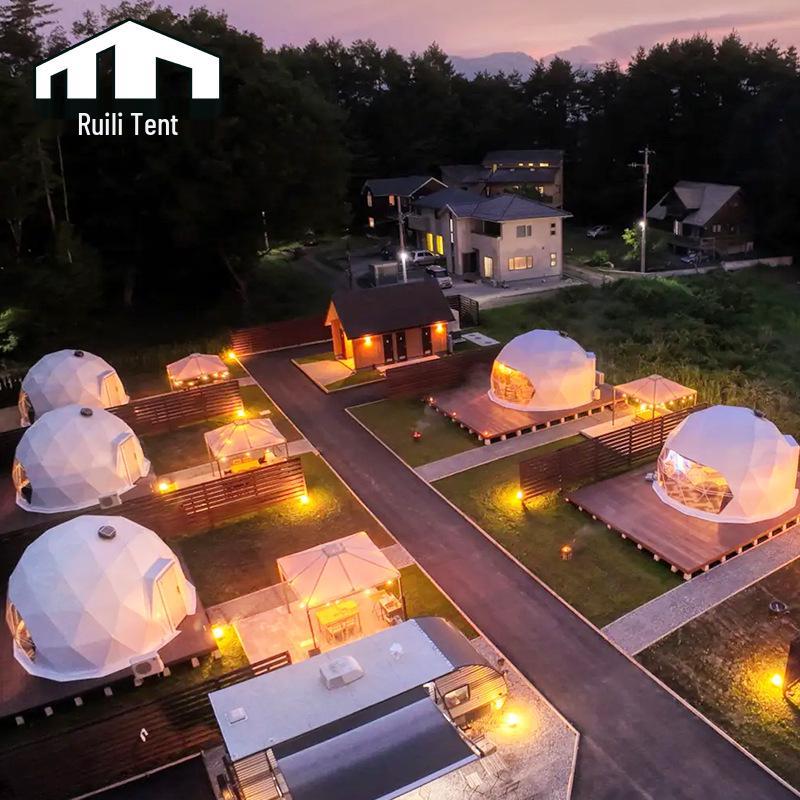 6-8m Transparent Starry Sky Dome Tent for Outdoor Tourist and Scenic Areas