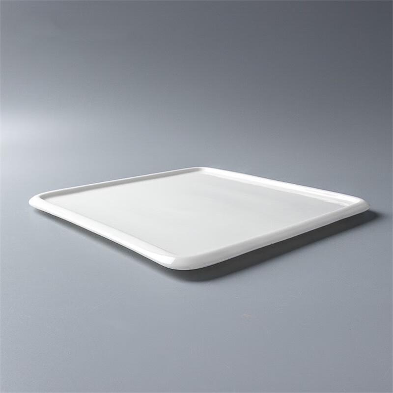 Minimalist Square Ceramic Dinner Plate