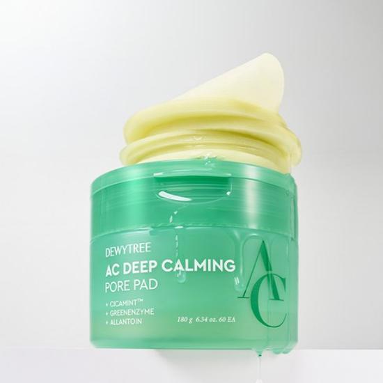 DEWYTREE AC Control Ex Deep Green Calming Pad 180g, 60 Pieces, 2ea
