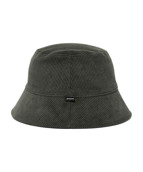 WKNDRS Reversible Corduroy Bucket Hat (Khaki)
