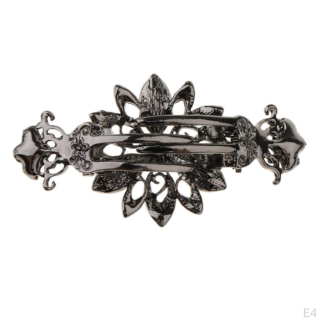 Зажимы для цветов для женщин и девочек синий — фото 5