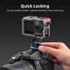 Flymile Cold Shoe Quick Release Base For DJI Osmo Action 5 Pro/4/3  Gimbal Quick Release Base For Quick Removal Mount Accessory
