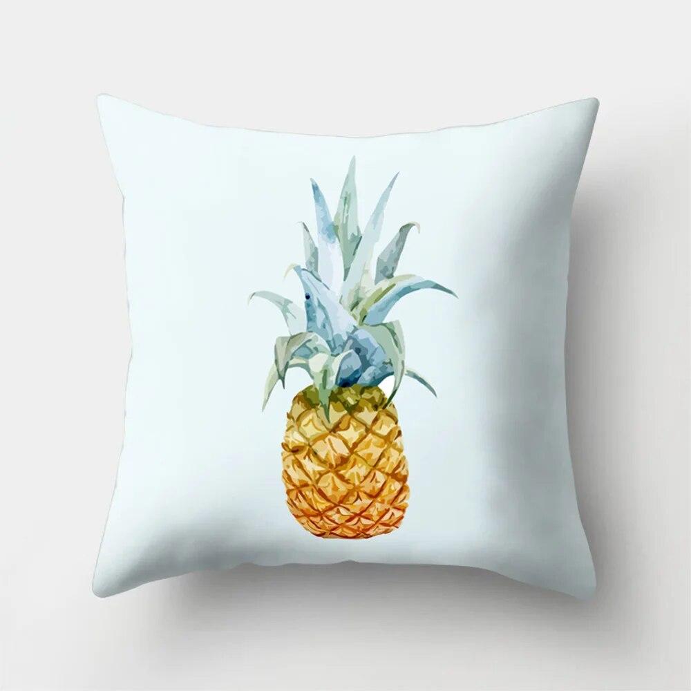 Home Cushion Cover Car Pillow  Pineapple Cartoon   Office   Creative