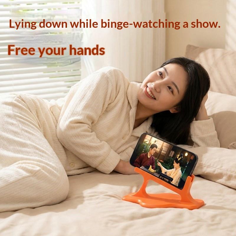 1/2Pcs Side Lying Phone Holder,  Bed Drama Watching Tool, Freeing Hands For Lazy People, Bedroom Phone Holder