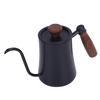 Hand Brew Coffee Kettle 600ML 304 Stainless Steel Narrow   Spout Coffee Pot with Scale Insulated Handle for Home Camping