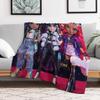 Rainbow High Rockstars Vanessa Tempo Lyric Lucas and Carmen Major Throw Blanket Stylish Warm Blanket for Living Room Bedroom