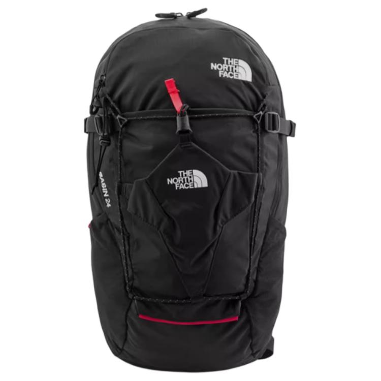 The North Face 24L Lightweight Outdoor Backpack Unisex Backpacks Cosmic-Black NF0A8BKF-KX7 Cosmic Black