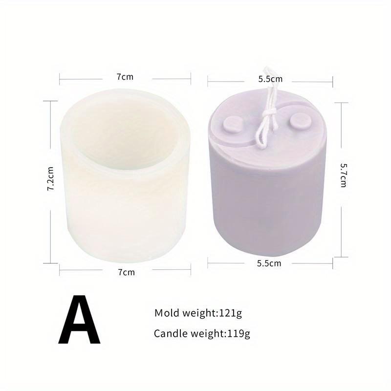 

Тай Чи рыба силиконовая форма для свечей для украшения рабочего стола ручной работы гипсовая смола ароматерапевтический пластырь DIY силиконовые формы для свечей Cylindrical Tai Chi candle mold