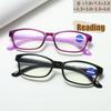 2PCS New Reading Glasses For Elderly Anti-blue Light Classic Square Frame Hd Reading Glasses 3118