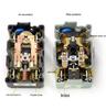 Waterproof GFCI Leakage Protection Socket with Aluminum-Iron Base, US Standard American Style Industrial Socket