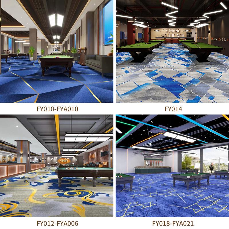 Specialty Billiard Room Carpet: Soundproof, Fireproof, and Full-Coverage Floor Mat Price per square meter