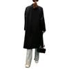 Damen Frühling & Herbst Koreanischer Stil Langer Blazer Mantel - Locker, Einreihig, Hochwertiger Casual Anzug Trench.