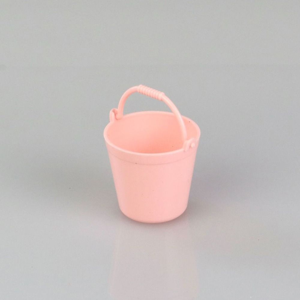 Miniature Simulation Water Bucket Mini Decor Kitchen Pretnd Play Bucket  Children Gift