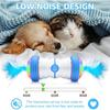 Interactive Cat Toy, Electric Automatic Robotic Cat Interactive Teaser With Super Low Noise Design And Four Feather Accessories For Stimulating Cats H