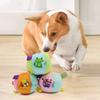 Dog Sound Toy Ball, Plush Ringing Ball, Pet Toy Ball, Little Dog Ball, Cute and Boring Ringing Cloth Ball