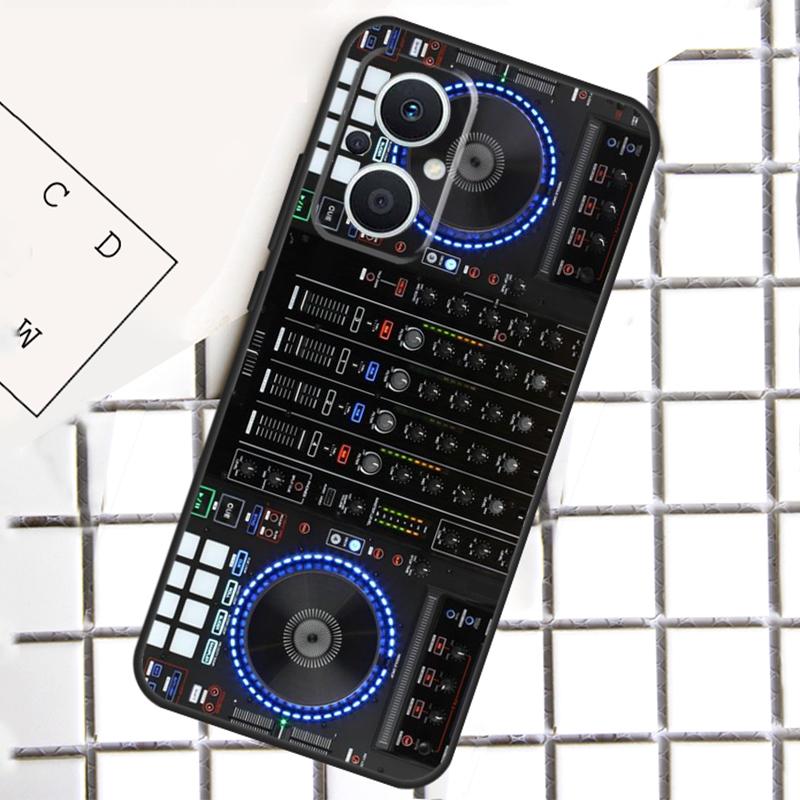 DJ Mixer Deck Controller Phone Case For OPPO Reno 8T 7 8 Lite 14F 14 13 12 11 F 10 Pro OPPO Find X8 X6 X5 X9 Pro Cover