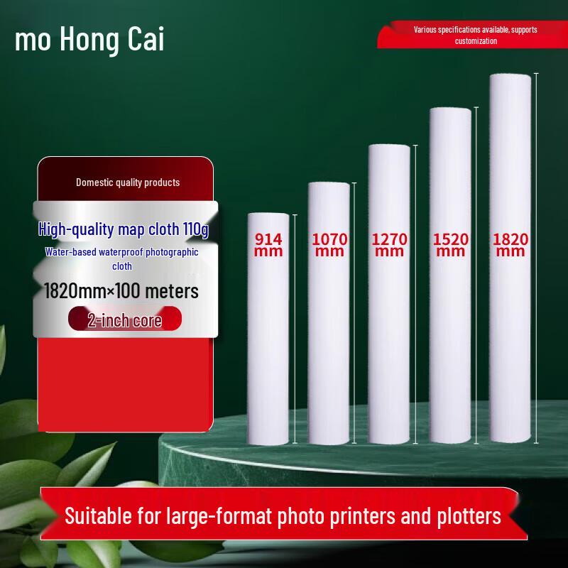 Hongcai Water-Resistant Inkjet Photo and Map Fabric Roll
