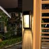 New LED Solar Wall Lamp Villa Entrance Garden Lamp High-end Modern Style Courtyard Decoration Outdoor Waterproof Solar Street Li