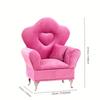1pc Mini Sofa Design Storage For Women, Velvet Mini Jewelry Box For Stud Earrings, Rings And Necklaces, Ideal Choice for Gifts
