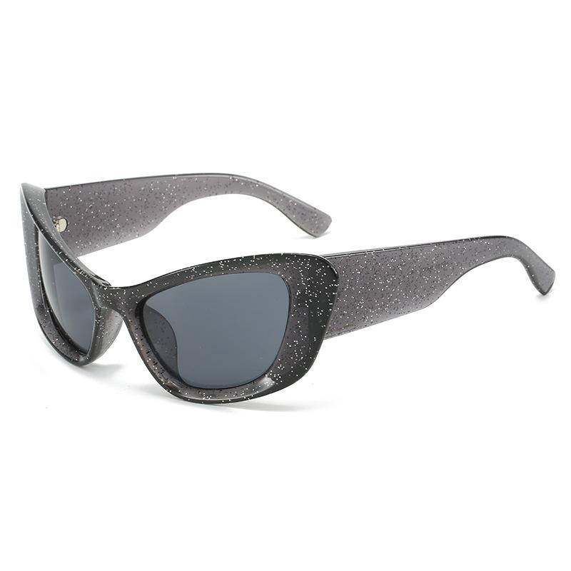 

New Fashion Cat Eye Women s Sunglasses Women Outdoor Sports Cycling Sun Glasses Vintage Brand Lady Eyewear UV400 Oculos De Sol As shown in the figu