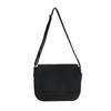New Simple Canvas Bag Solid Color Single Shoulder Bag Crossbody Bag CLE