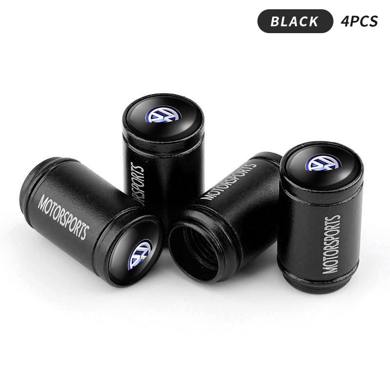 

Car 3D Metal Logo Wheel Stem Air Valve Caps Tire Dust Cover For Volkswagen VW GTI R Golf 7 Polo Tiguan Passat Jetta Lavida Rline