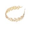 Diadema de Hojas Doradas Accesorio para el Cabello Vintage Barroco Tocado para Disfraz Renacentista para Mujeres Fiestas de Moda Cosplay Festivales Bodas