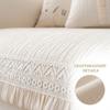 Luxury Chenille Couch Cover With Skirt Non-Slip Sofa Cover Four Seasons Sectional Sofa Armrest Backrest Cover For Living Room